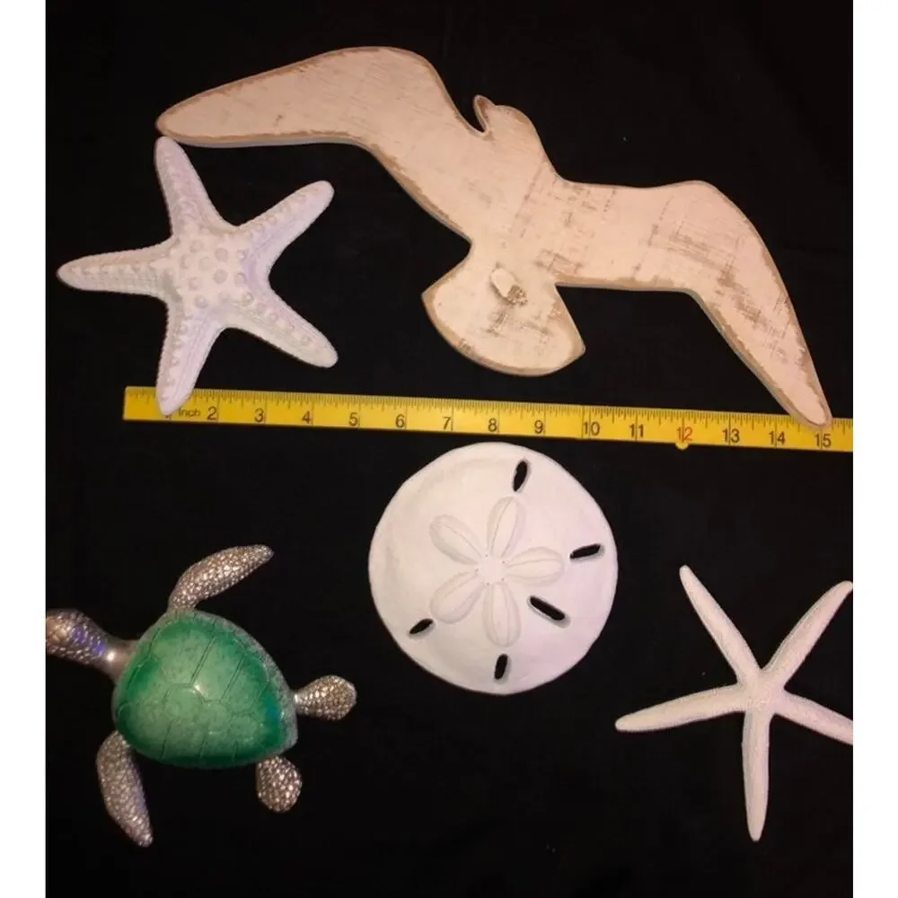 Nautical Beach Themed Wall Decor Lot of 5